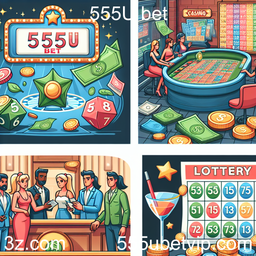 Loteria na 555U Bet: A Emoção de Apostar e Ganhar